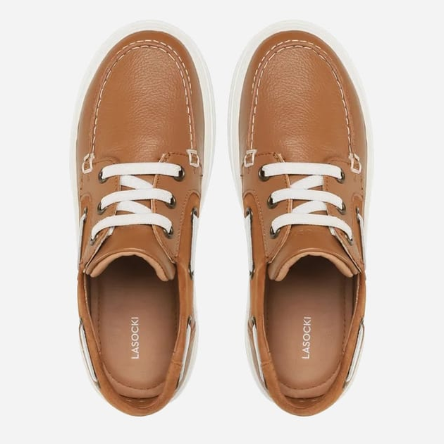 Buty żeglarskie chłopięce Lasocki Young CI12-BASCO-12 33 Brązowe (5904862651491) - obraz 3