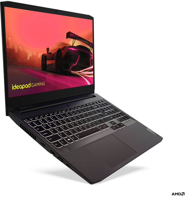 Laptop Lenovo IdeaPad Gaming 3 15ACH6 (82K2014UPB) Shadow Black - obraz 2