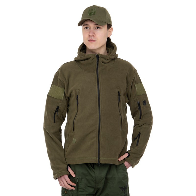 Куртка тактична флісова Zelart Tactical Scout 6004 розмір L (48-50) Olive - зображення 1