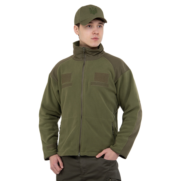 Куртка тактическая флисовая Zelart Tactical Scout 6003 размер L (48-50) Olive - изображение 1