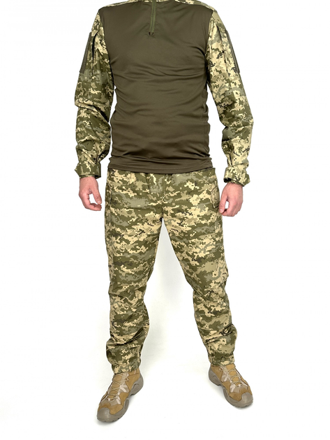 Лонгслів, тактична футболка з довгим рукавом CoolMAX GERC G.1 р.62 (LSX-GRC-G.1-62) - зображення 1