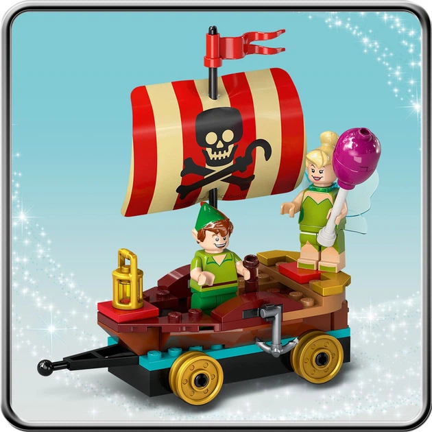 Zestaw klocków LEGO Disney Classic Disney – pociąg pełen zabawy 191 element (43212) - obraz 7