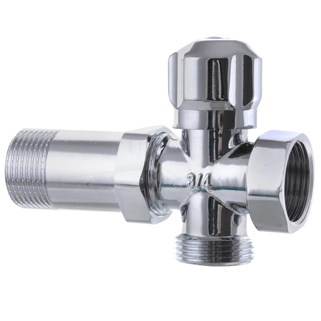 Кран трехходовый 3/4x3/4x3/4 Koer KR.521 [KR0148] - изображение 3