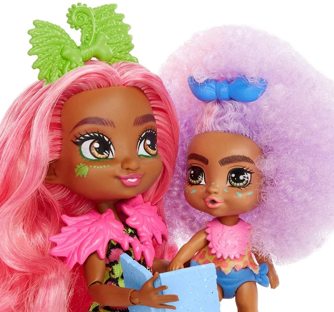 Zestaw do zabawy Mattel Cave Club Jaskiniowa opiekunka GNL92 (887961873276) - obraz 7