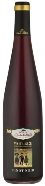 Вино Hansi Vin De Alsace Pinot Noir червоне сухе 0.75 л 12% (3183520704232) - Фото 1 Вино Hansi Vin De Alsace Pinot Noir червоне сухе 0.75 л 12% (3183520704232) - зображення 1