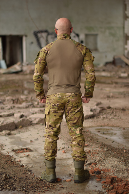 Костюм Ubacs тактический размер XL (Убакс) военный ВСУ костюм штаны и боевая рубашка мультикам армейский - изображение 2