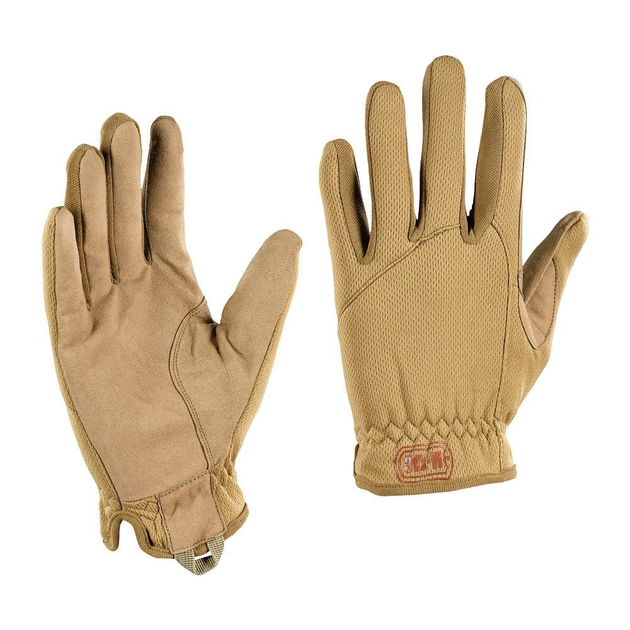 Тактические военные перчатки M-Tac Coyote защитные рукавицы полнопалые Койот зимние M (OPT-6841) - изображение 1