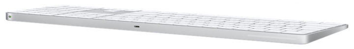 Bezprzewodowa klawiatura Apple Magic z Touch ID i klawiaturą numeryczną Bluetooth International English (MK2C3Z/A) - obraz 3