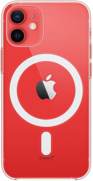Панель Apple MagSafe Clear Case для Apple iPhone 12 mini Clear (MHLL3) - зображення 3