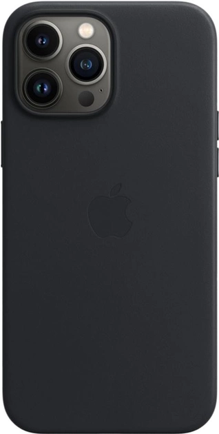 Панель Apple MagSafe Leather Case для Apple iPhone 13 Pro Max Midnight (MM1R3) - зображення 1