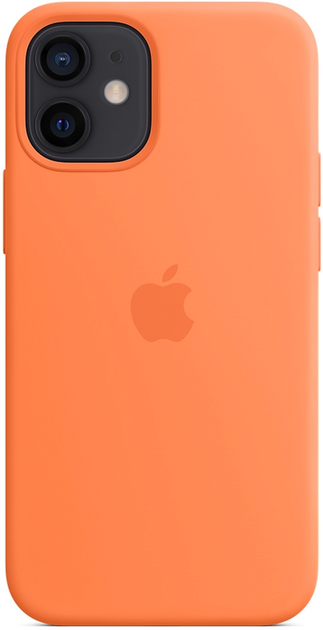 Etui Apple MagSafe Silicone Case do Apple iPhone 12 mini Kumquat (MHKN3) - obraz 5