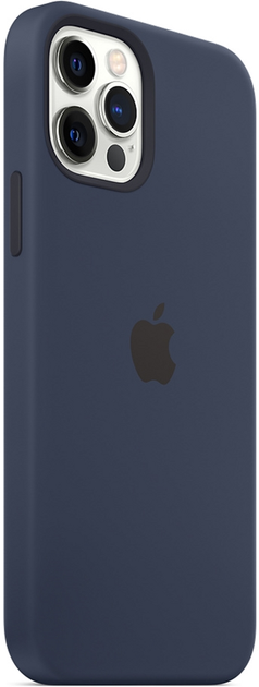 Etui Apple MagSafe Silicone Case do Apple iPhone 12/12 Pro Deep Navy (MHL43) - obraz 9