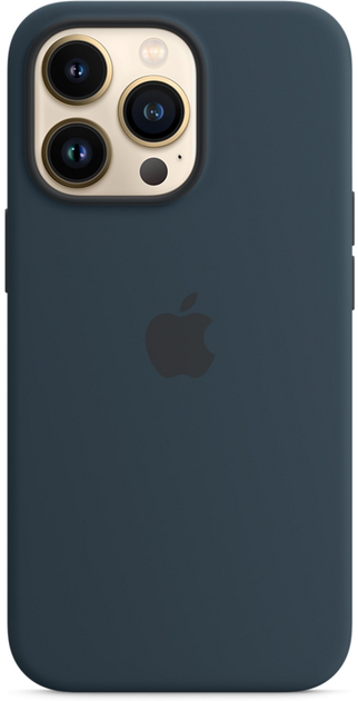 Etui Apple MagSafe Silicone Case do Apple iPhone 13 Pro Abyss Blue (MM2J3) - obraz 3