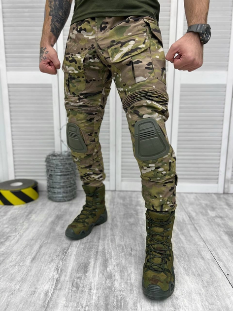 Тактичні штани із наколіниками G3 Мультикам XL - зображення 1