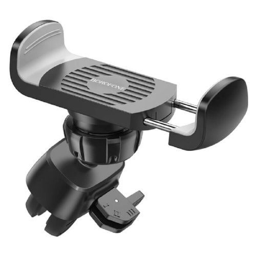 Універсальний утримувач BOROFONE Bora air outlet car holder BH61 4.5-7" black - зображення 7