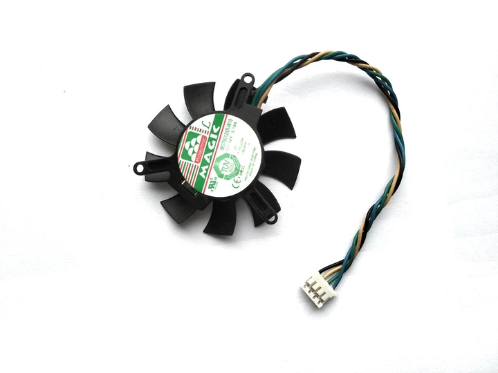 Вентилятор Magic для видеокарты Zotac 4-pin MGT5012XR-W10 (PLD05010S12L PLD05010S12H FD5010U12S) №61.5 - изображение 3