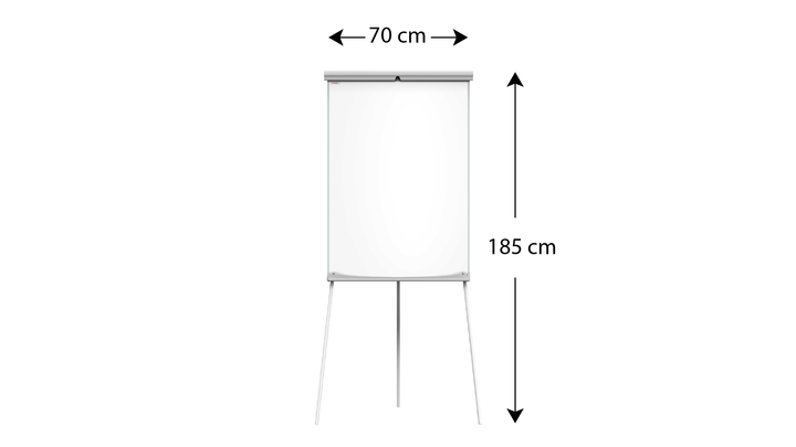 Фліпчарт магнітний Allboards (на тринозі) 100 х 70 см - изображение 2
