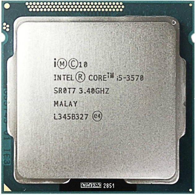 Процессор Intel Core i5-3570 3.4GHz/5GT/s/6MB s1155, tray б/у – фото ...