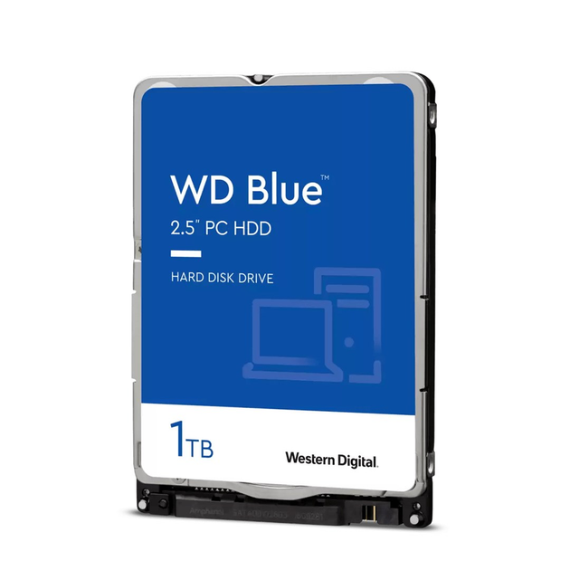 Dysk twardy Western Digital Blue 1TB 5400rpm 128MB WD10SPZX 2.5 SATA III - obraz 1