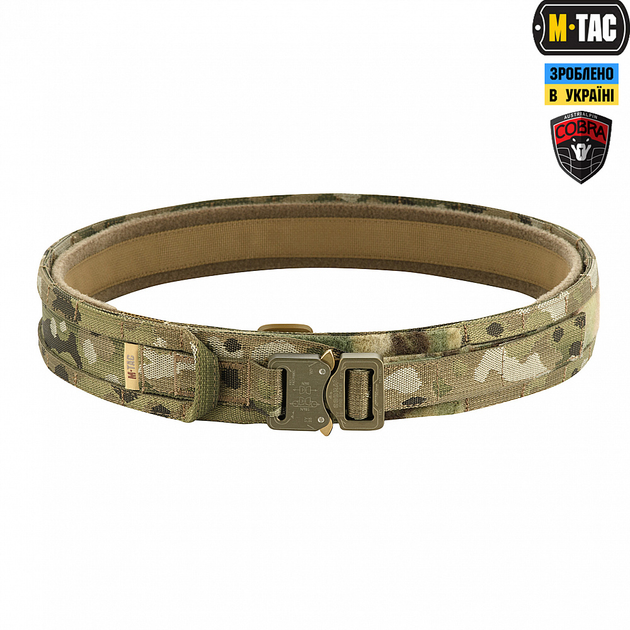 Ремень M-Tac тактический военный ВСУ (ВСУ) Range Belt Cobra Buckle 3XL мультикам TR_10164008-3XL - изображение 1