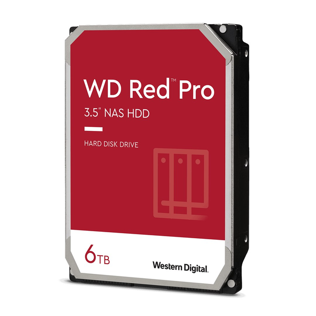 Жорсткий диск Western Digital Red Pro NAS 6TB 7200rpm 256MB WD6003FFBX 3.5 SATA III - зображення 1
