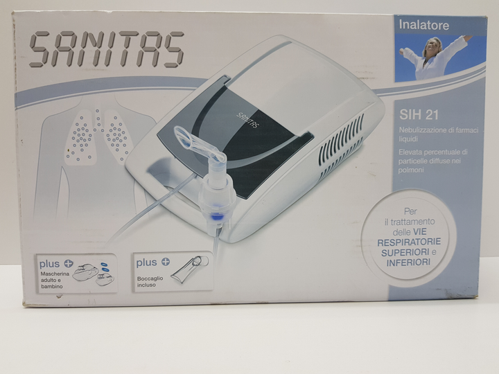 Інгалятор - небулайзер Sanitas SIH 21 white - зображення 7