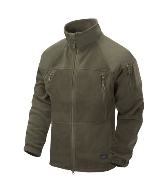 Куртка жіноча флісова Stratus Jacket - Heavy Fleece Helikon-Tex Taiga Green M Тактична чоловіча - зображення 1