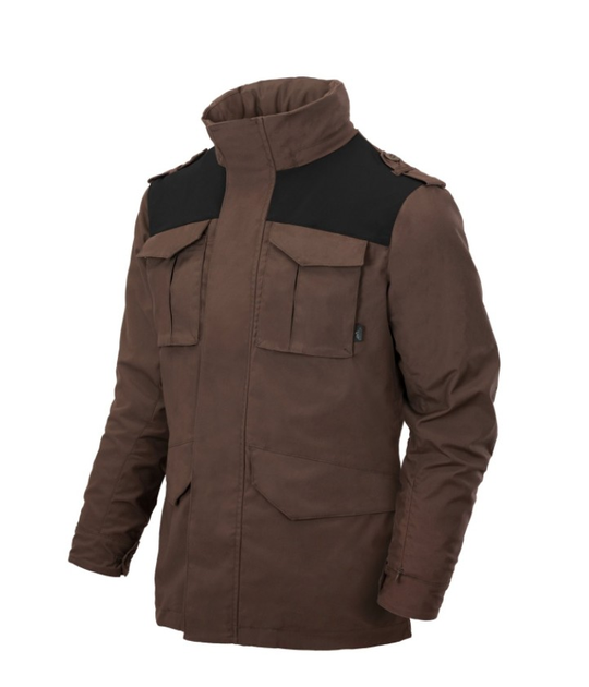 Куртка Covert M-65 Jacket Helikon-Tex Earth Brown/Black S Тактична чоловіча - зображення 1