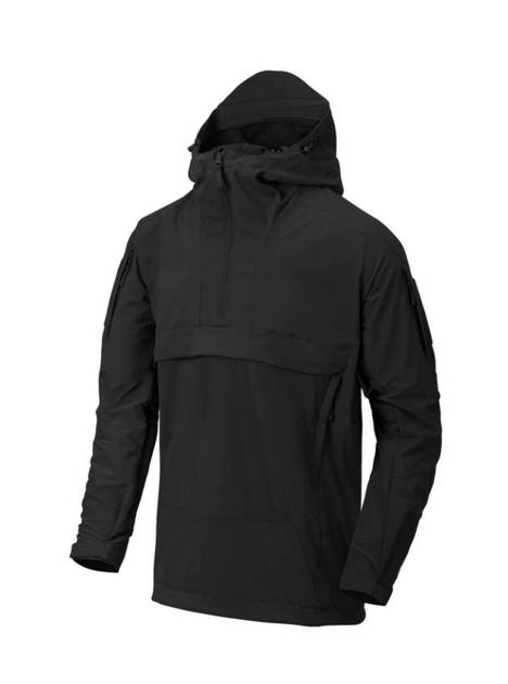 Куртка Mistral Anorak Jacket - Soft Shell Helikon-Tex Black M - зображення 1