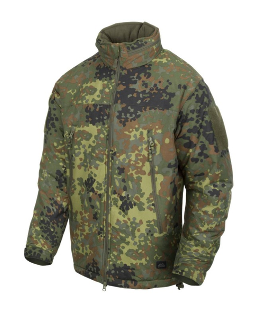 Куртка легка зимова Level 7 Lightweight Winter Jacket - Climashield Apex 100G Helikon-Tex Flecktarn XS Тактична - зображення 1