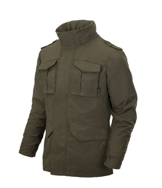 Куртка Covert M-65 Jacket Helikon-Tex Taiga Green XL Тактическая мужская - изображение 1
