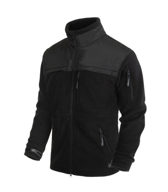 Куртка флісова Defender Jacket - Fleece Helikon-Tex Black XL - зображення 1