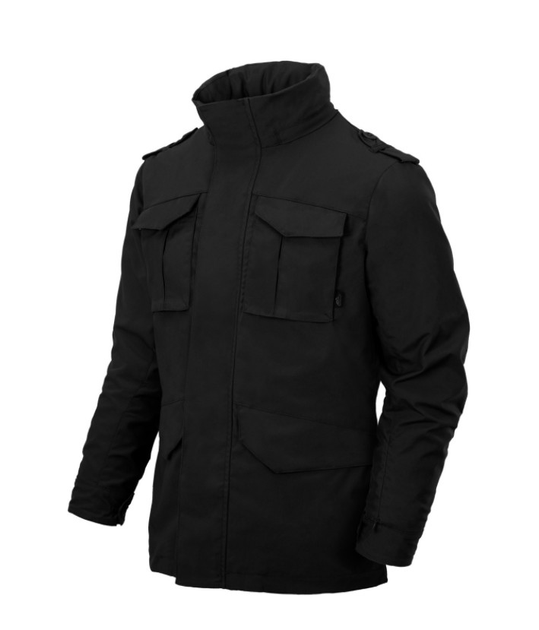 Куртка Covert M-65 Jacket Helikon-Tex Black XXL Тактическая мужская - изображение 1