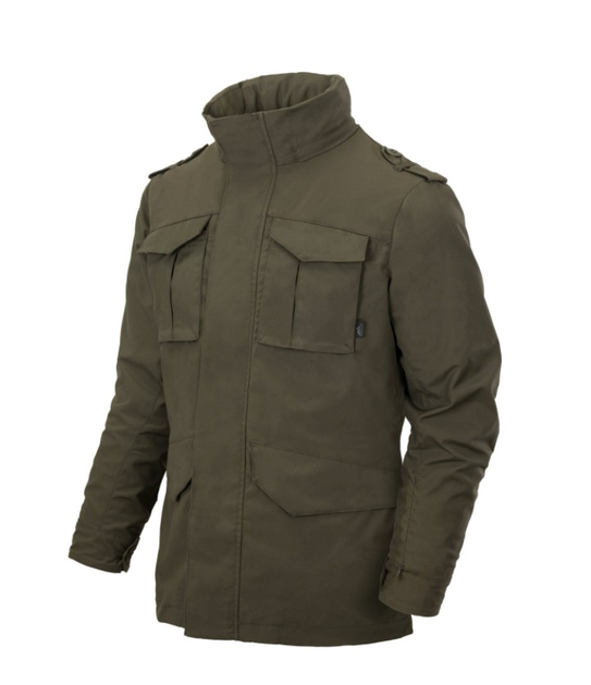 Куртка Covert M-65 Jacket Helikon-Tex Taiga Green XXL Тактическая мужская - изображение 1