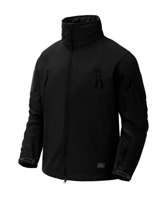 Куртка куртка Gunfighter Jacket - Shark Skin Windblocker Helikon-Tex Black L Тактична - зображення 1