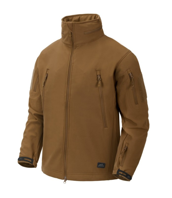 Куртка куртка Gunfighter Jacket - Shark Skin Windblocker Helikon-Tex Mud Brown XL Тактична - зображення 1