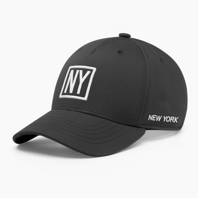 Стильна чоловіча бейсболка INAL Нью Йорк NY New York M / 55-56 Чорний 105155