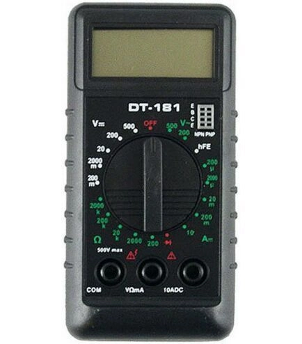 Мультиметр мини DT-181 Цифровой тестер (t8006) - Фото 2 Мультиметр мини DT-181 Цифровой тестер (t8006) - изображение 2
