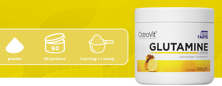 Аминокислота глютамин OstroVit Glutamine 300 g – низкие цены, кредит ...