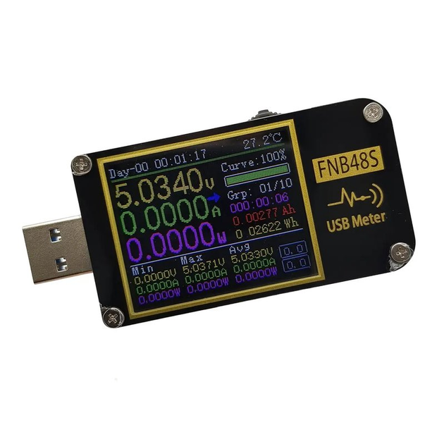 USBтестер FNIRSI FNB48S (без Bluetooth) фото, отзывы, характеристики
