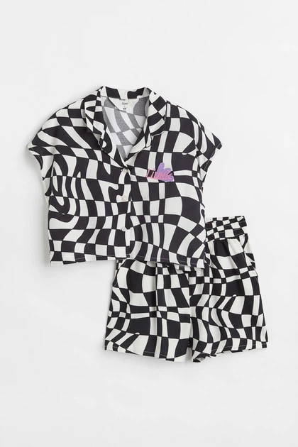 Костюм літній (футболка+шорти) H&M 140р (1044840) - Фото 2 Костюм літній (футболка+шорти) H&M 140р (1044840) - изображение 2
