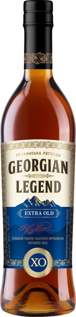 Бренді Georgian Legend Ординарний Грузинська Легенда ХО 0.5 л 40% (4820254571639) - Фото 1 Бренді Georgian Legend Ординарний Грузинська Легенда ХО 0.5 л 40% (4820254571639) - зображення 1
