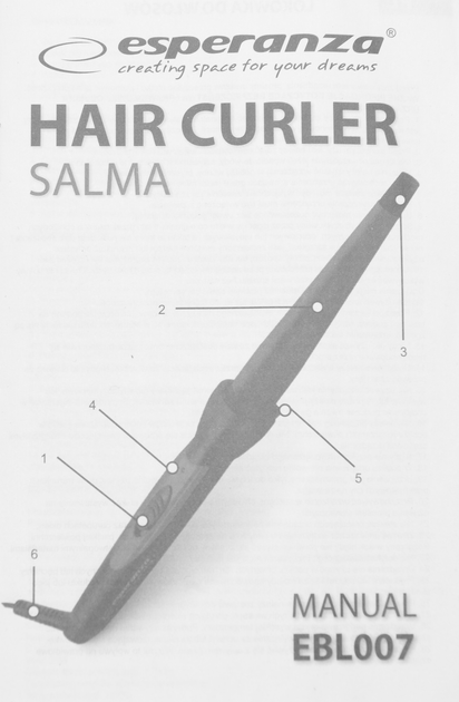 Lokówka Esperanza Hair Curler EBL007 - obraz 9