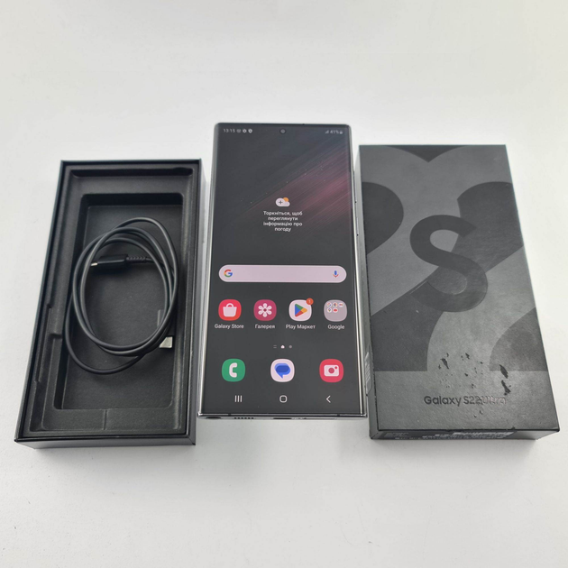 Samsung Galaxy S22 Ultra 256GB ブラック ᐉ Samsung Galaxy S22 Ultra 12/256GB Phantom Black (SM