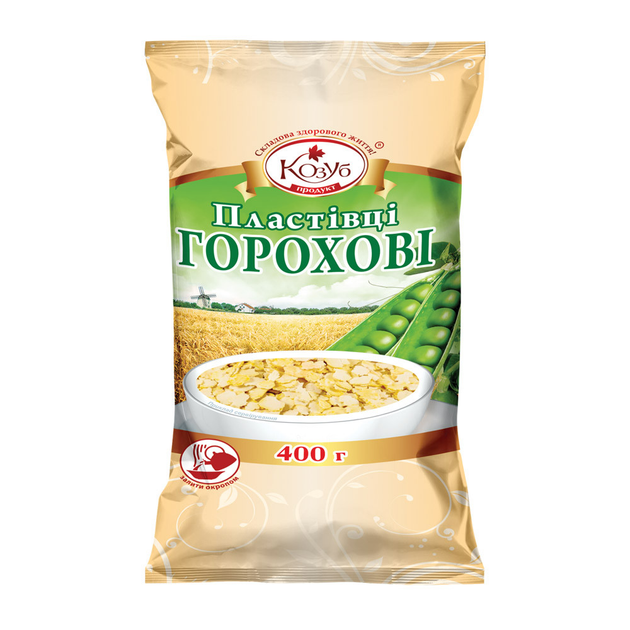 Хлопья гороховые мгновенного приготовления Козуб продукт 400 г от ...