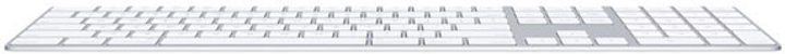 Клавіатура бездротова Apple Magic Keyboard з цифровою панеллю Bluetooth German Silver (MQ052D/A) - зображення 2