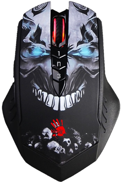 Мышь A4Tech Bloody R80 Plus USB Black Skull (4711421977326) – фото ...