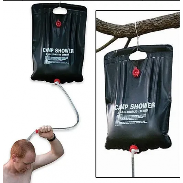 Туристичний душ Camp Shower похідний переносний дачний на 20 л 41Х60 см - зображення 4