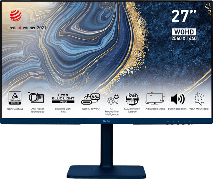 Монитор 27" MSI Modern MD272QP Ultramarine - изображение 1