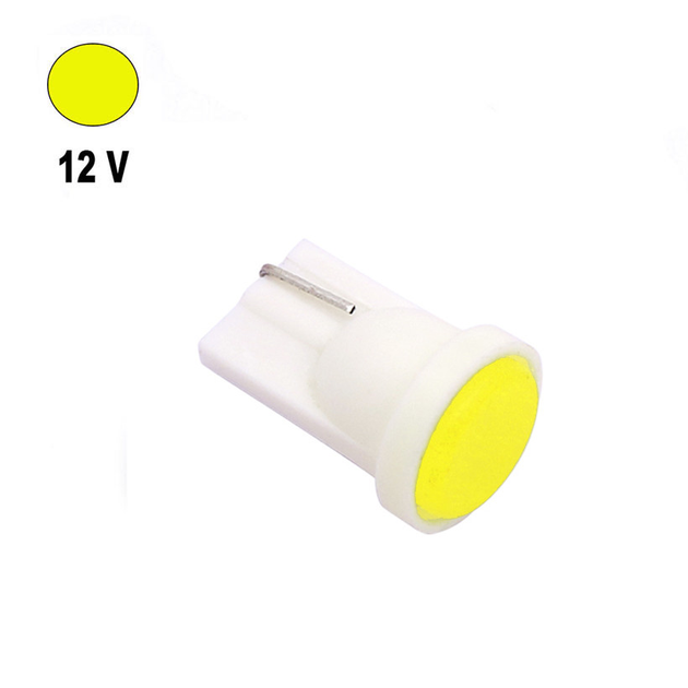 Автолампа Terra T10 / W5W, цоколь W2.1x9.5d, COB, желтый, 12V, 1W ...